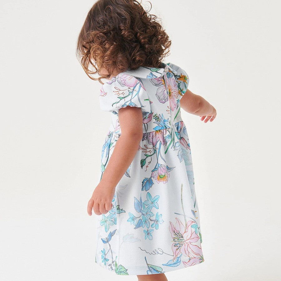 Beautiful Floral Dress,2T to 7T.