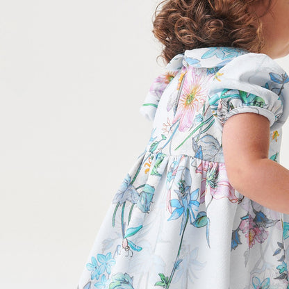 Beautiful Floral Dress,2T to 7T.