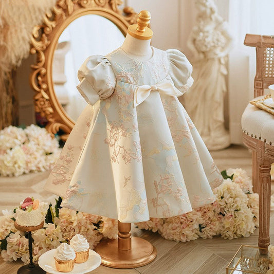 Sweet Sunset Ruffle Dress,12M to 6T
