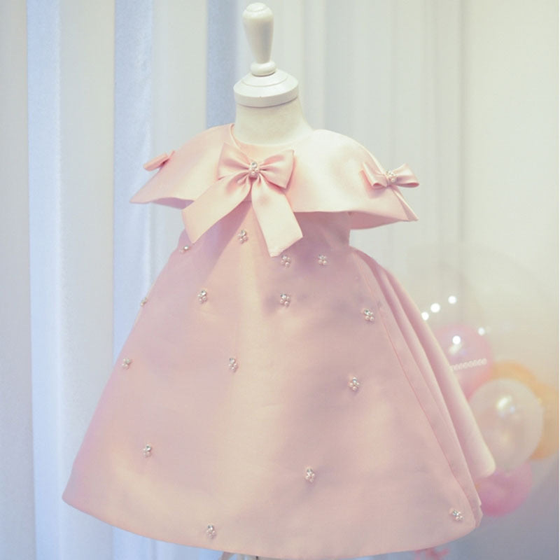 Princess Pearl Elegance Dress,Blue/Purple,Pink,12M to 10T