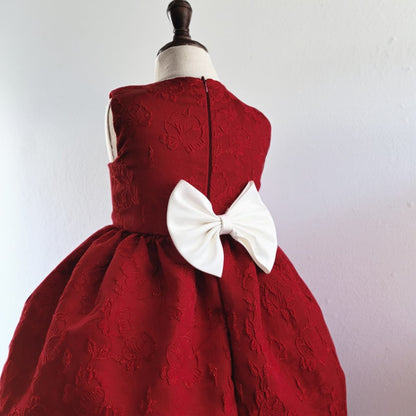 The Scarlet Bloom Holiday Dress,12M to 8T.