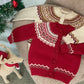 Cute Holiday Colors Sweater,6M to 5T.
