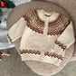 Cute Holiday Colors Sweater,6M to 5T.