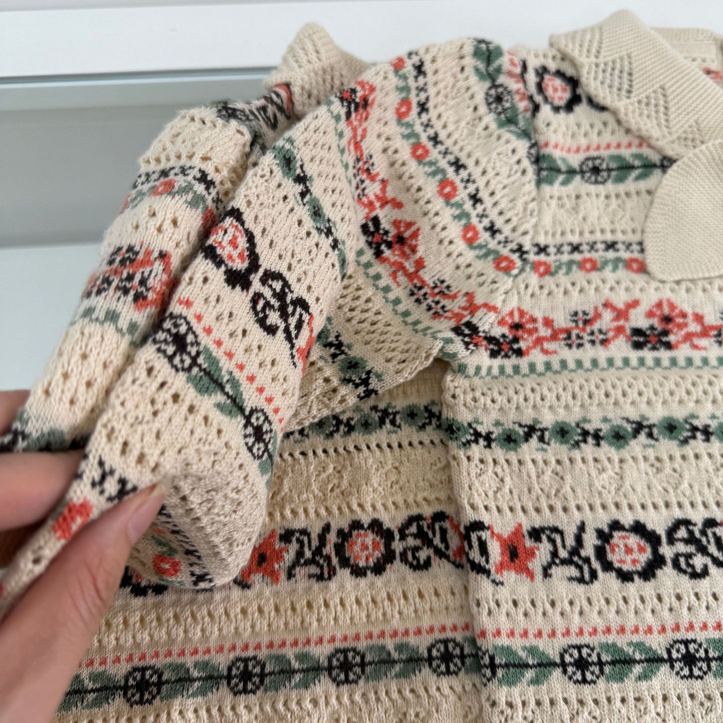 Winter Whispers Pure Wool Knit Sweater,2T-7T