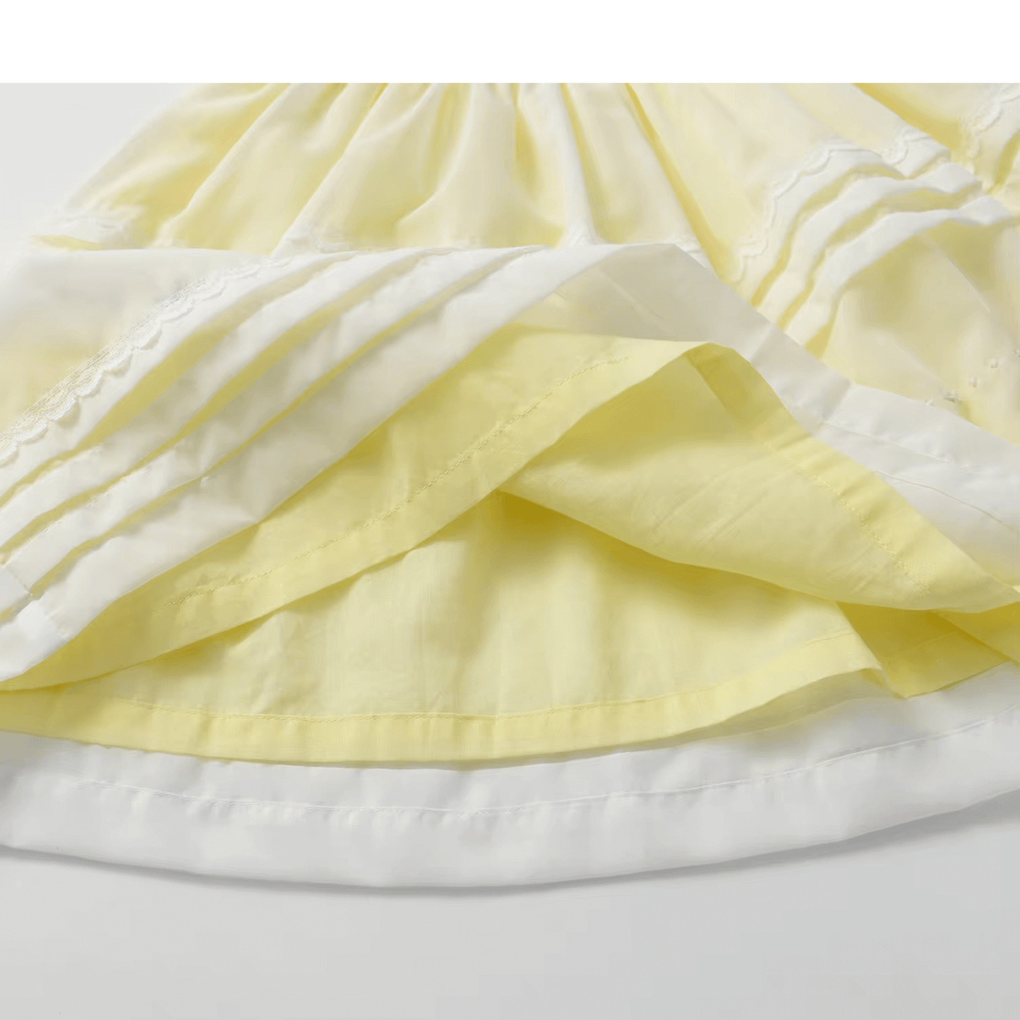 Hand Embroidered Heirloom Dress,Yellow/Pink,12M to 6T.