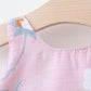 Cute Summer Bow Dress With Hat,9M to 3T.