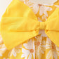 Cute Summer Bow Dress With Hat,9M to 3T.
