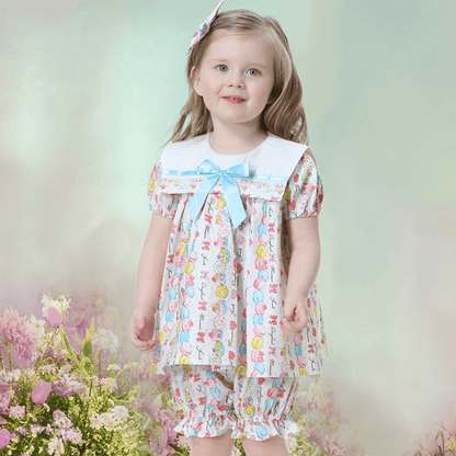 Cute Party Print Summer Set,12M to 6T.