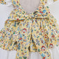 Cute Print Spanish Dress,2T to 7T.
