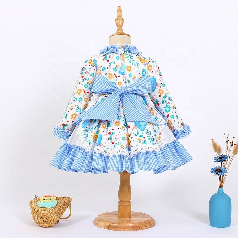 Fun Alice Tea Party Dress,2T to 7T.
