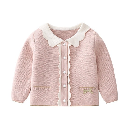 Cute Knitted Cardigan & Skirt,12M to 6T.