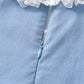 Blue Spanish Summer Dress With Bonnet,9M to 5T.