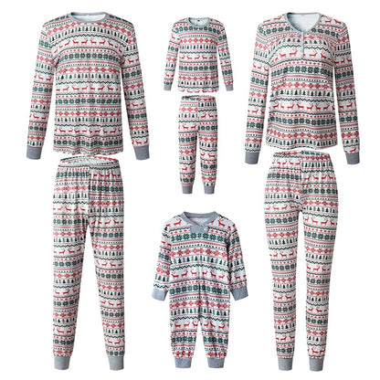 Family Matching Holidays PJs.