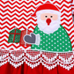 Cute Santa Applique Dress,12M to 6T.