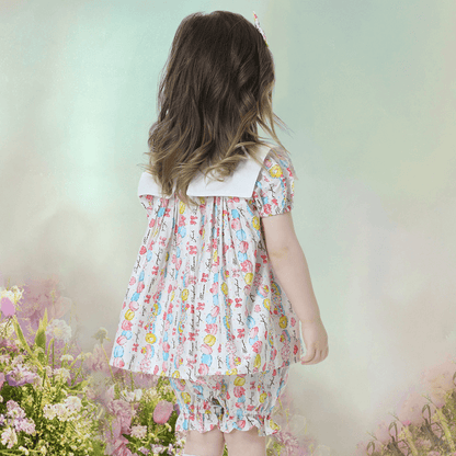 Cute Party Fun Print Set,12M to 6T.