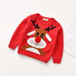 Reindeer Themed Christmas Sweater,2T to 7T.