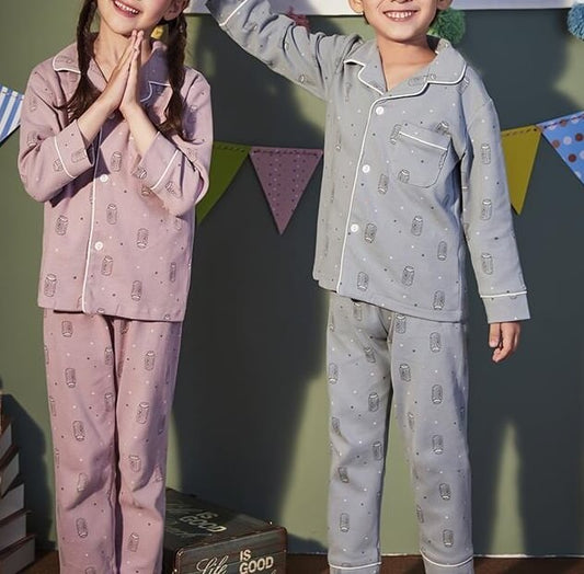 Printed Spring/Fall PJs,3T to 10T.