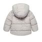 Warm Hooded Jacket, Pink/Blue/Gray.