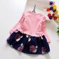 Toddler Floral Bow Dress - Dream Town Store