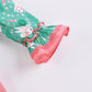 Cute Print Full Sleeves Spanish Dress,2T to 7T.