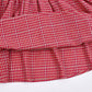 Red Plaid Smocked Dress, 2T to 7T.