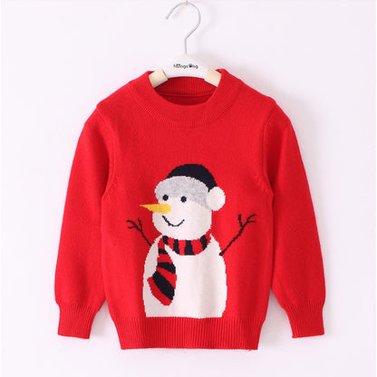 Cute Snowman Sweater,3T to 8T.