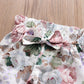 Ruffle Romper For Girls With Pants & Headband, Cotton, 3M to 24M. - Dream Town Store