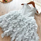 Princess Girl Party tutu Kids Dress, 3 to 8 Y.
