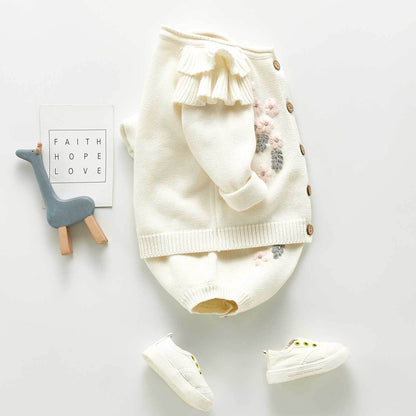 Cutest Knitted Sweater & Jumpsuit,6M to 3T.