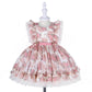 Floral Hollow Embroidered Dress, 6M to 9T.