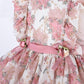 Floral Hollow Embroidered Dress, 6M to 9T.