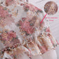 Floral Hollow Embroidered Dress, 6M to 9T.