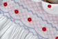 Gorgeous White Hand Smocked Dress, 2T to 7T.