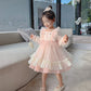 Pink & White Ruffle Tutu Dress,2T to 7T.