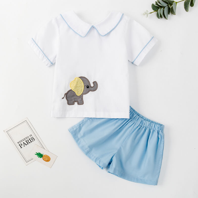 Cute Baby Elephant Matching Sibling Set,12M to 4T.
