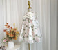 Stunning Floral Dress With Bow,12M to 6T.