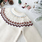 Cute Christmas Unisex Sweater,Red/White,2T to 8T.