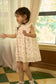 Cute Floral A-Line Dress, 12M to 6T.