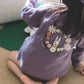 Pure wool hand embroidered cardigan,2T to 7T.