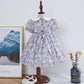 Hand Smocked Dress With Embroidery on Collar, 2T to 6T.