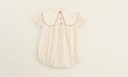 Embroidered Romper, Full & Half Sleeves, 6M to 24M.