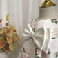 Stunning Floral Dress With Bow,12M to 6T.