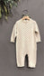 Knitted romper with bonnet,0M to 24M.