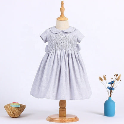 Classic Hand Smocked Dress,12M to 6T.
