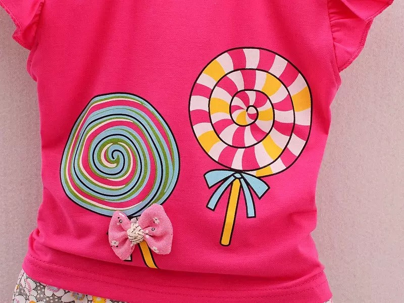 Cute Swirl Lollipop Set,12M to 4T.