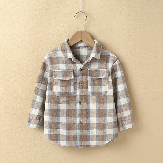Unisex Warm Full Sleeves Polo Shirt,3T to 7T.
