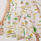 Vintage Nautical Print Dress,3T to 12T.