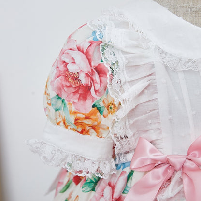 Gorgeous Floral Vintage Dress,12M to 6T.