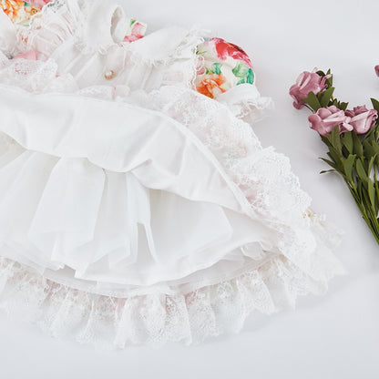 Gorgeous Floral Vintage Dress,12M to 6T.