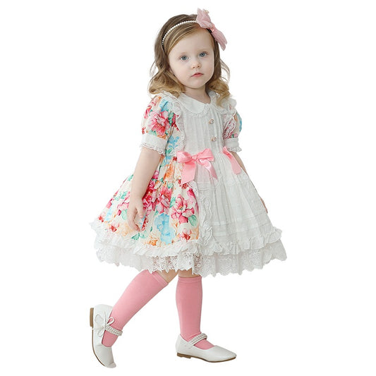 Gorgeous Floral Vintage Dress,12M to 6T.